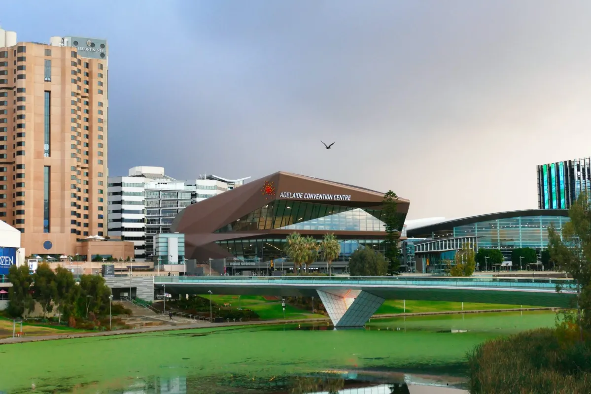 adelaide city skyline
