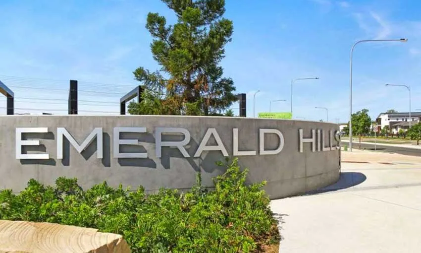 suburb display plaque