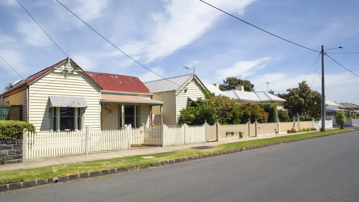 heritage homes in Williamstown, Sydney